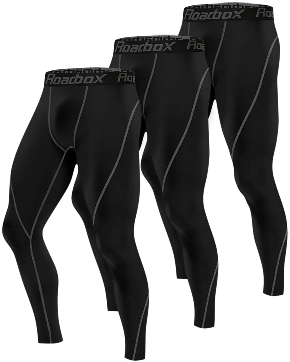 Adult Football Base Layer Tights KCOMFORT - Black