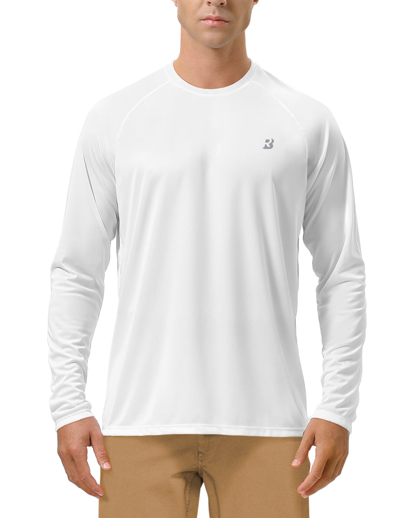 Pdbokew Men's Sun Protection Fishing Shirts Long Sleeve Travel Work Shirts for Men UPF50+ Button Down Shirts with Zipper Pockets Navy M, Size: Medium